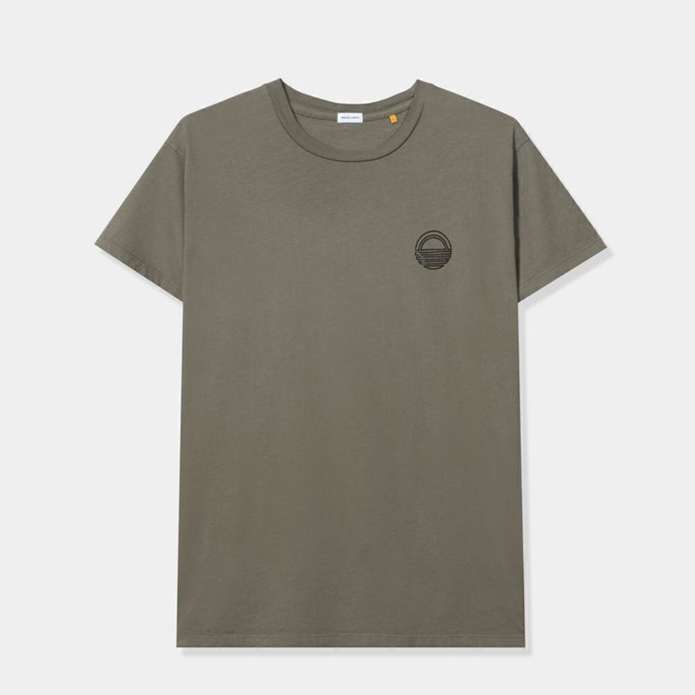 NWT- Parallel x League- SIMON TEE - ARMY / BLACK- Size Large